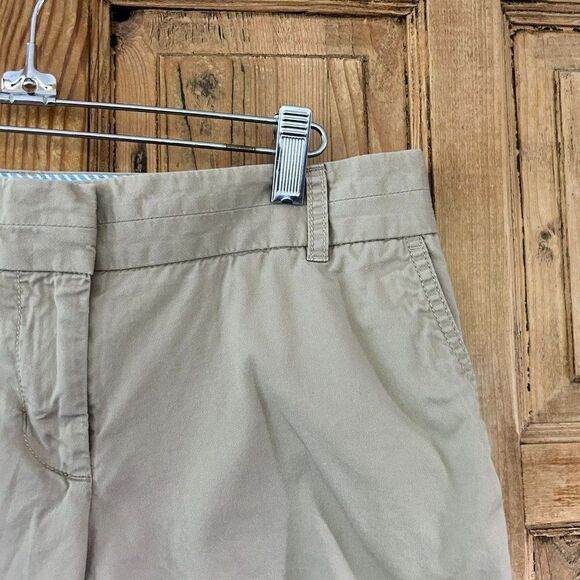 J. Crew 0 Chino Broken In Shorts Khaki Casual Summer Pockets - Picture 2 of 5